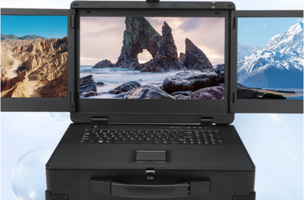 便捷式三屏加固筆記本賦能物聯網集與信息可視化業務